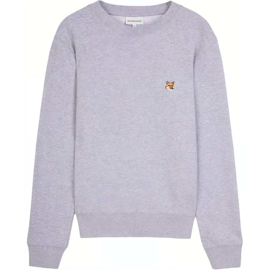 Maison Kitsune Maison Kitsuné Fox Head Patch Crewneck Sweatshirt