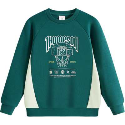 Antakids Grade School Sweatshirts Crew Neck Moderate