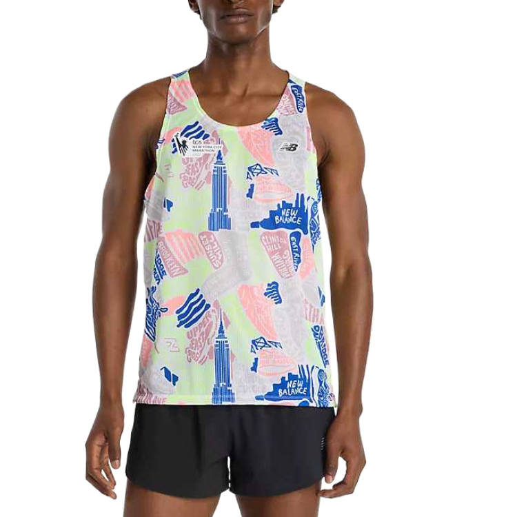 New Balance New Balance NYC Marathon Athletics Tank Top Men's Print