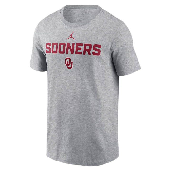 Jordan Jordan Oklahoma Campus 2-Hit Men's Nike College T-Shirt