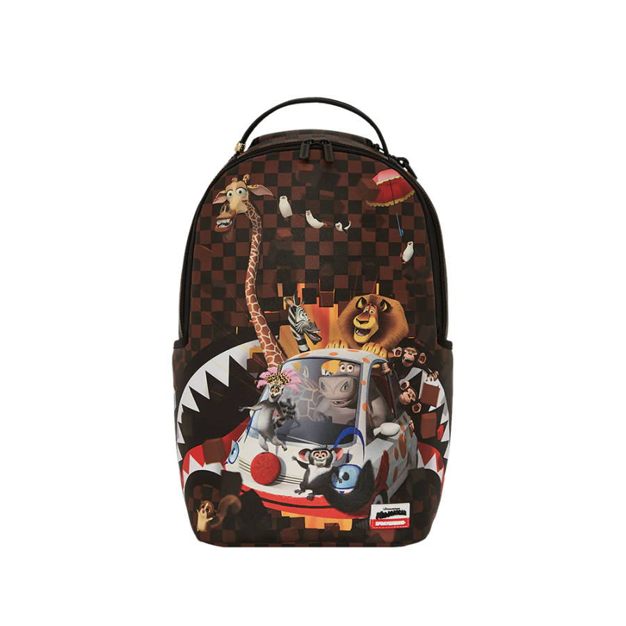 SPRAYGROUND SPRAYGROUND Madagascar, Collaboration PVC Backpack Unisex Multicolor