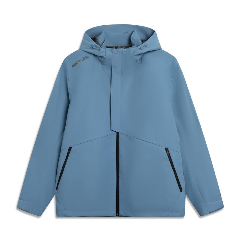 Li-Ning Li Ning Outdoor CF Tracing Ling Shell, 3 in 1, Fleece Lined Thermal Abrasion Resistant Breathable Waterproof Windproof