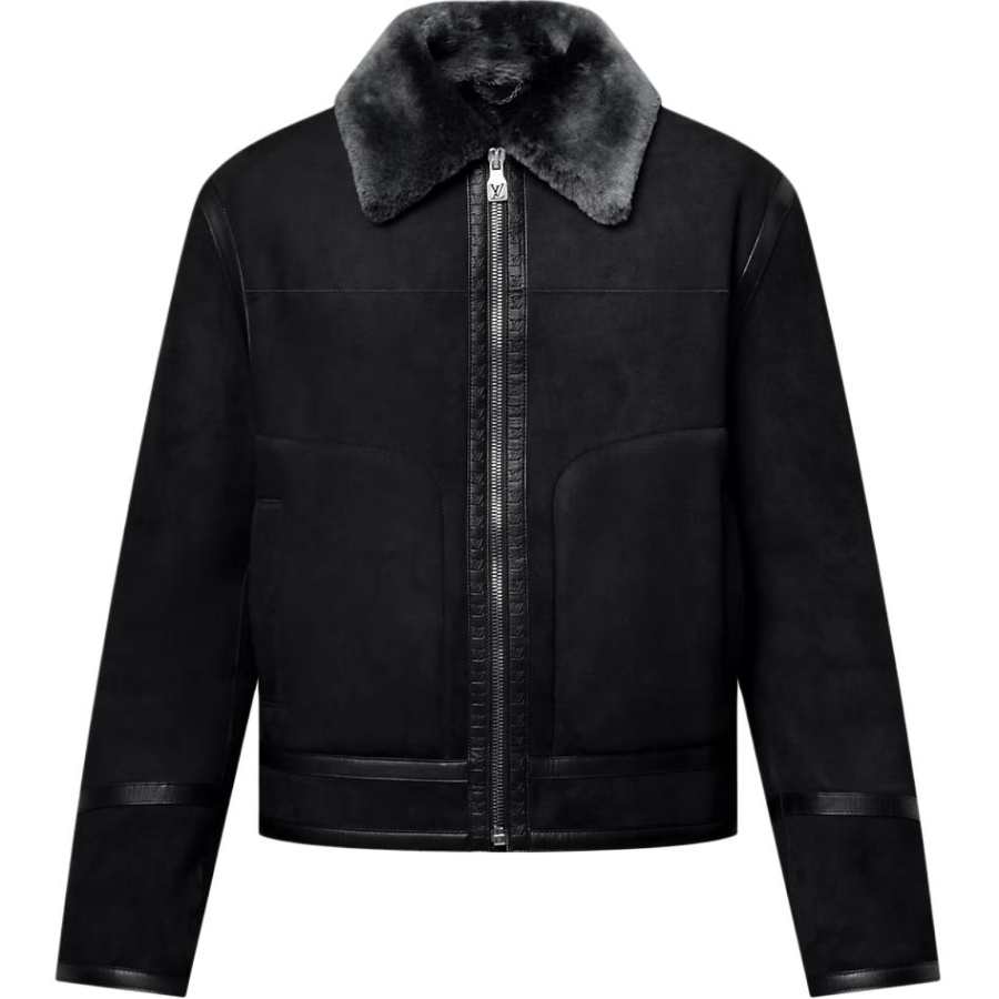 LOUIS VUITTON Lv Shearling Blouson