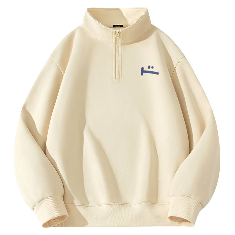 MINISO MINISO Sweatshirts Unisex Stand Collar Moderate Regular