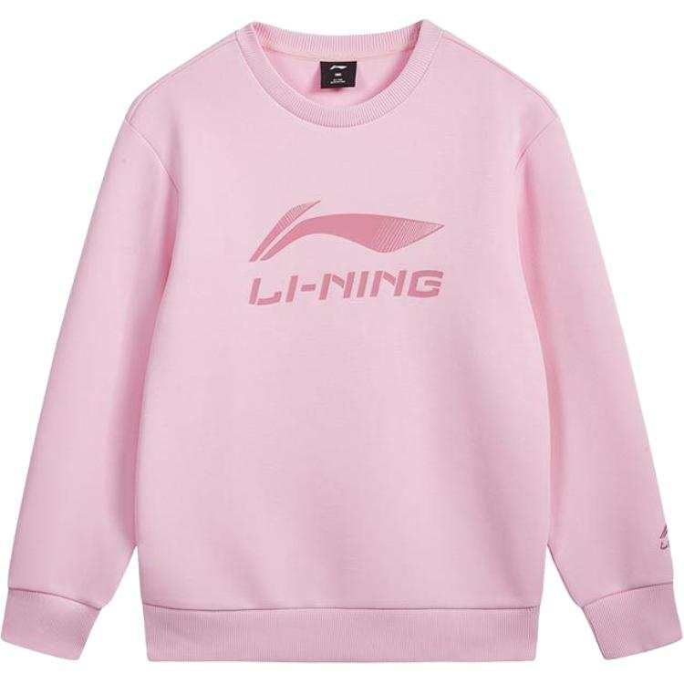 Li-Ning Li Ning Sweatshirt Early Lotus Pink Teenagers