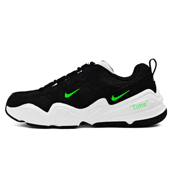 Nike Nike Tech Hera Green Shadow Breathable And Lightweight Low top Casual Shoes Unisex Black Green