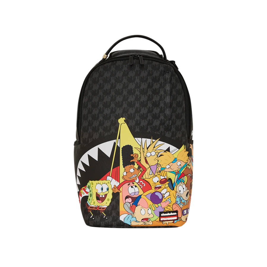 SPRAYGROUND SPRAYGROUND X Nick 90s, Collaboration PVC Backpack Unisex Multicolor