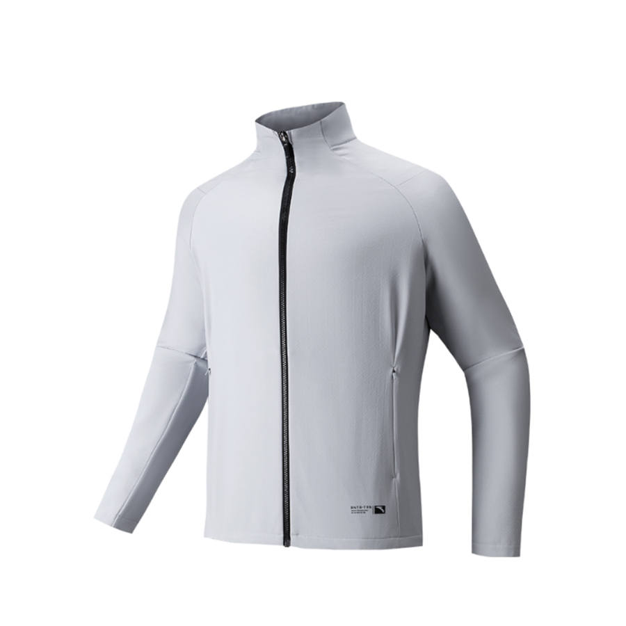 ANTA Jackets Men's Limestone Mud 1 Stand Collar Moderate Other