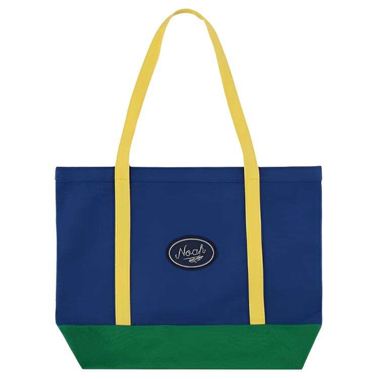 NOAH Cotton Handbag, Shoulder Bag Regular Unisex Blue