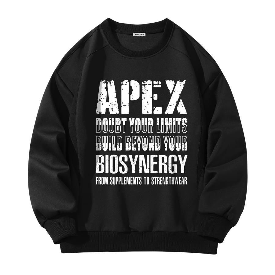 MUSCLETECH MUSCLETECH Sweatshirts Unisex Crew Neck Moderate Regular