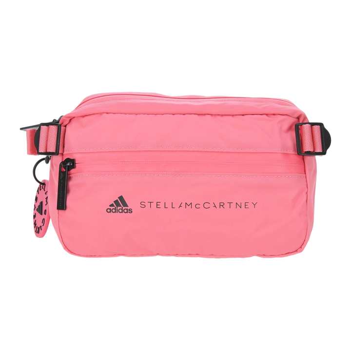Adidas Adidas LOGO Print Recycled Polyester Fanny Pack Women's Pink