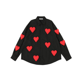 SQQZ Project Fun Versatile Loose Fit Shirt Fit Unisex