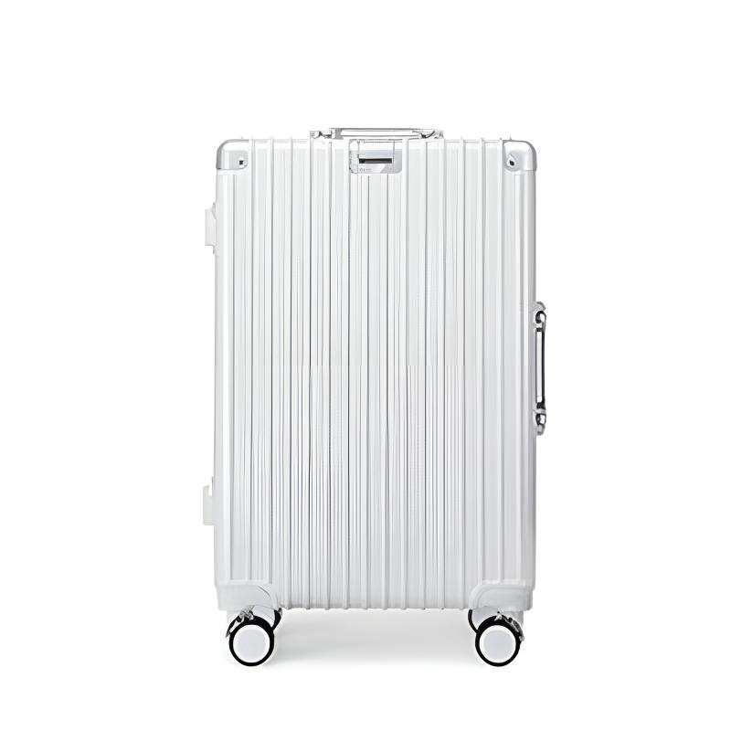 PAUL FRANK ABS+PC Leather Trunk Travel Suitcase Luggage Unisex White/Black/Green