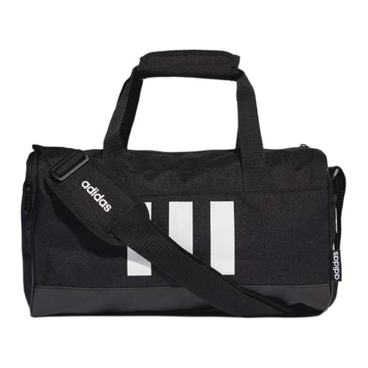 Adidas Adidas Recycled Polyester Plain Weave Fabric Handbag Regular Unisex Black