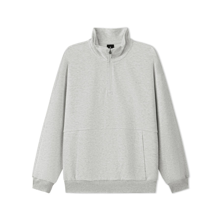 Skechers Sweatshirts Women's Light Heather Gray 0248 Crew Neck Moderate Other