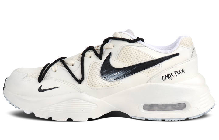 Nike Nike Air Max Fusion Abrasion Resistant Breathable Abrasion Resistant Breathable Low top Running Shoes Unisex Ecru