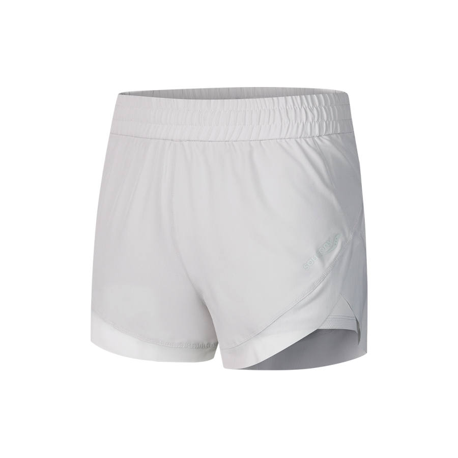Saucony Casual Shorts Women's Mist Gray Moderate