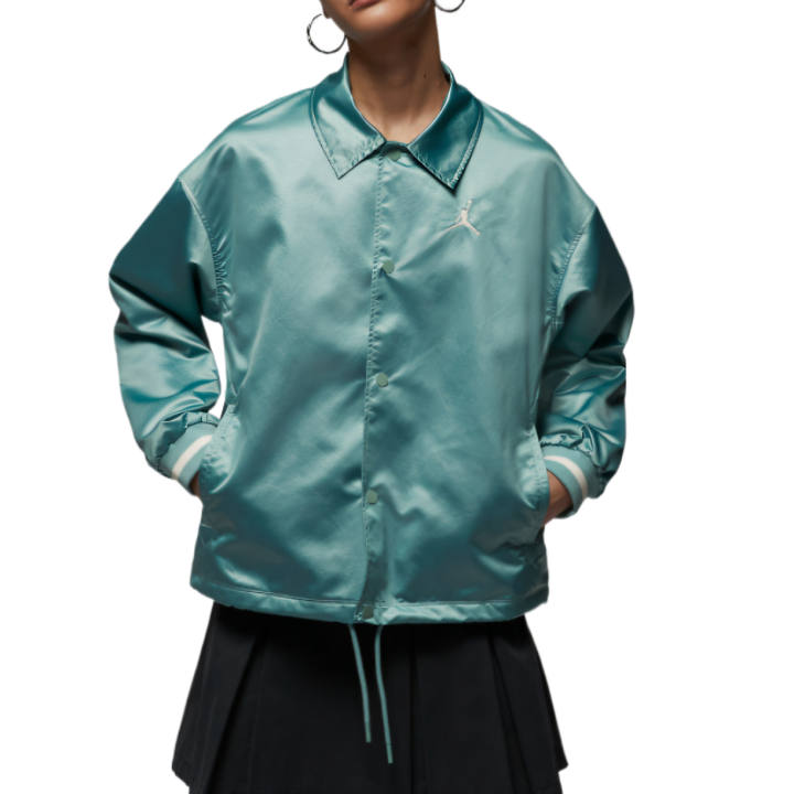 Jordan Jordan Jackets Women's Cannon Gray Blue Lapel Moderate Other