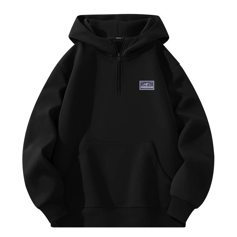 MINISO Sweatshirts Unisex Hooded Moderate Heavyweight