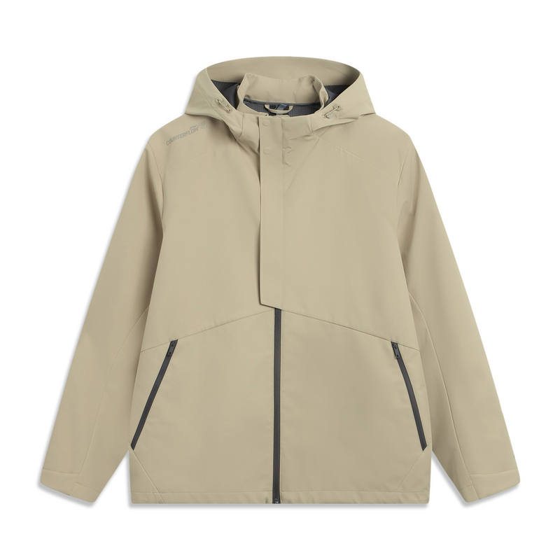 Li-Ning Li Ning Outdoor CF Tracing Ling Shell, 3 in 1, Fleece Lined Waterproof Windproof Breathable Abrasion Resistant Thermal