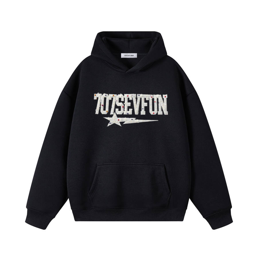 7 SEVFUN Sweatshirts Unisex Hooded Moderate Heavyweight