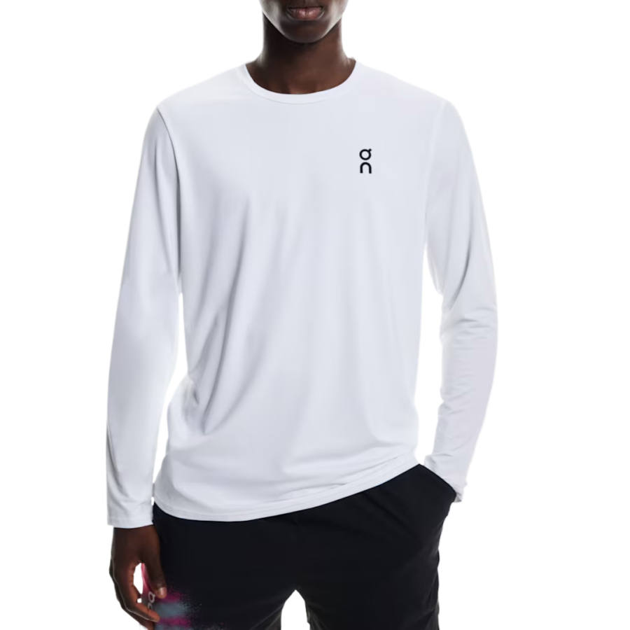 On Court T Shirts Men's White Crew Neck Moderate