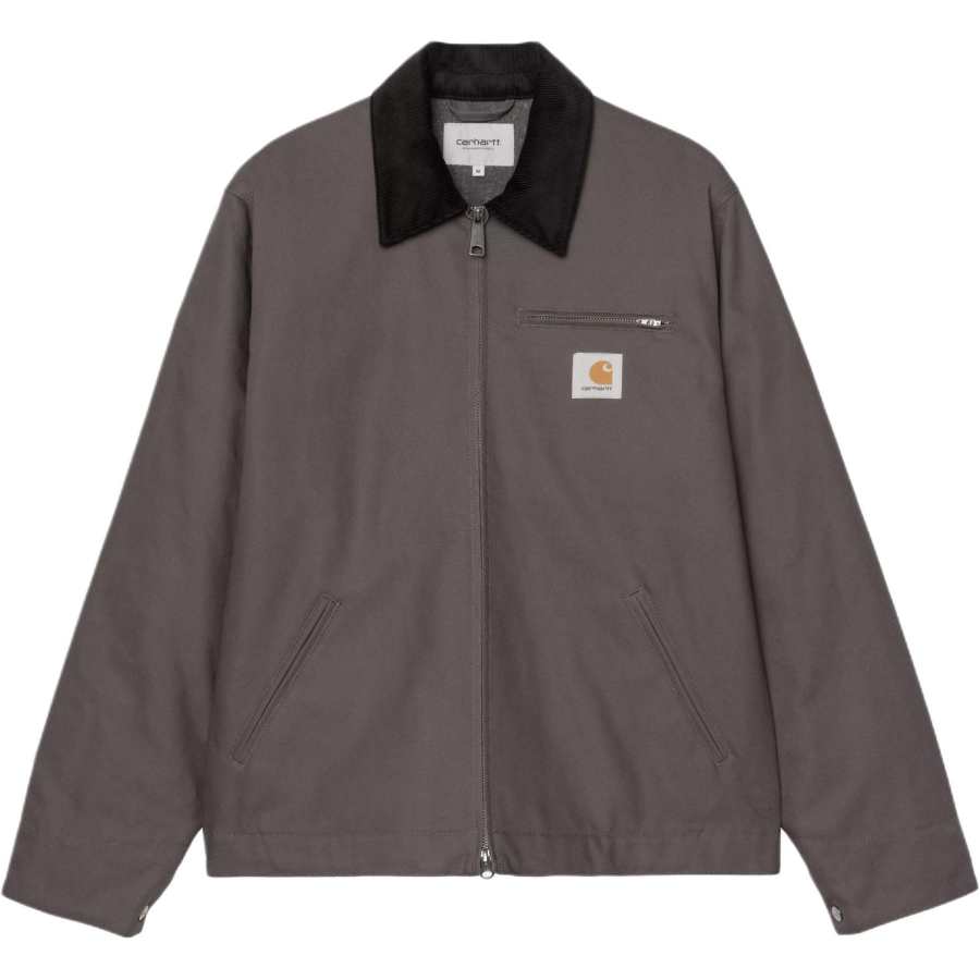 Carhartt Wip corduroy-collar cotton jacket