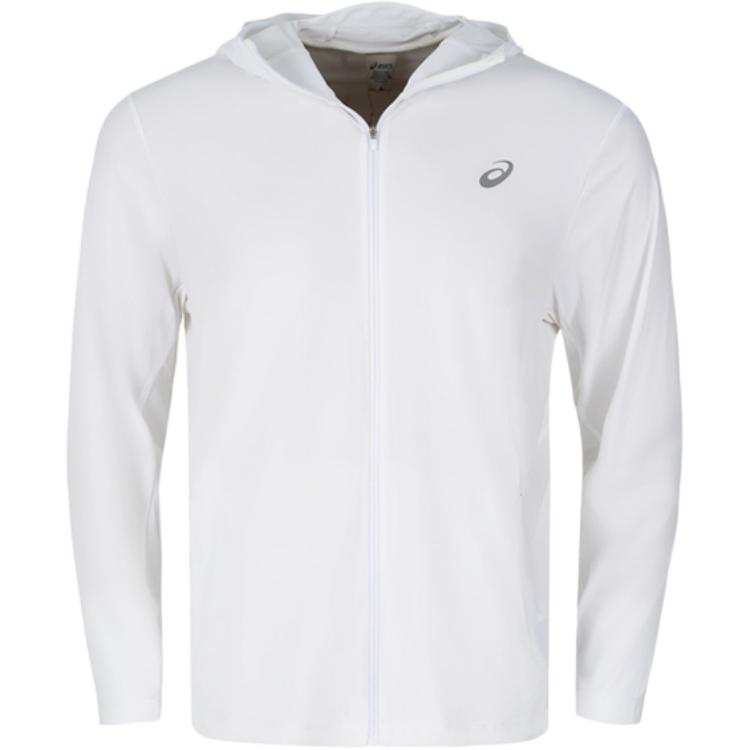 ASICS ASICS Jackets Men's White Hooded Moderate Other
