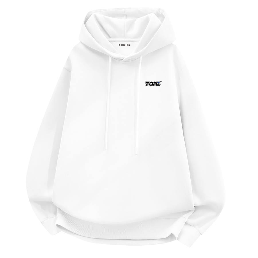 Tonlion Sweatshirts Unisex Hooded Moderate Regular