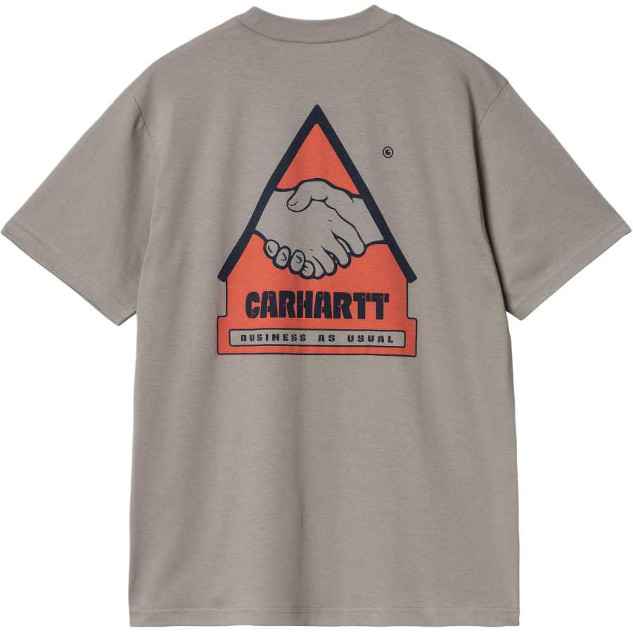 Carhartt WIP T Shirt Unisex Mist Gray