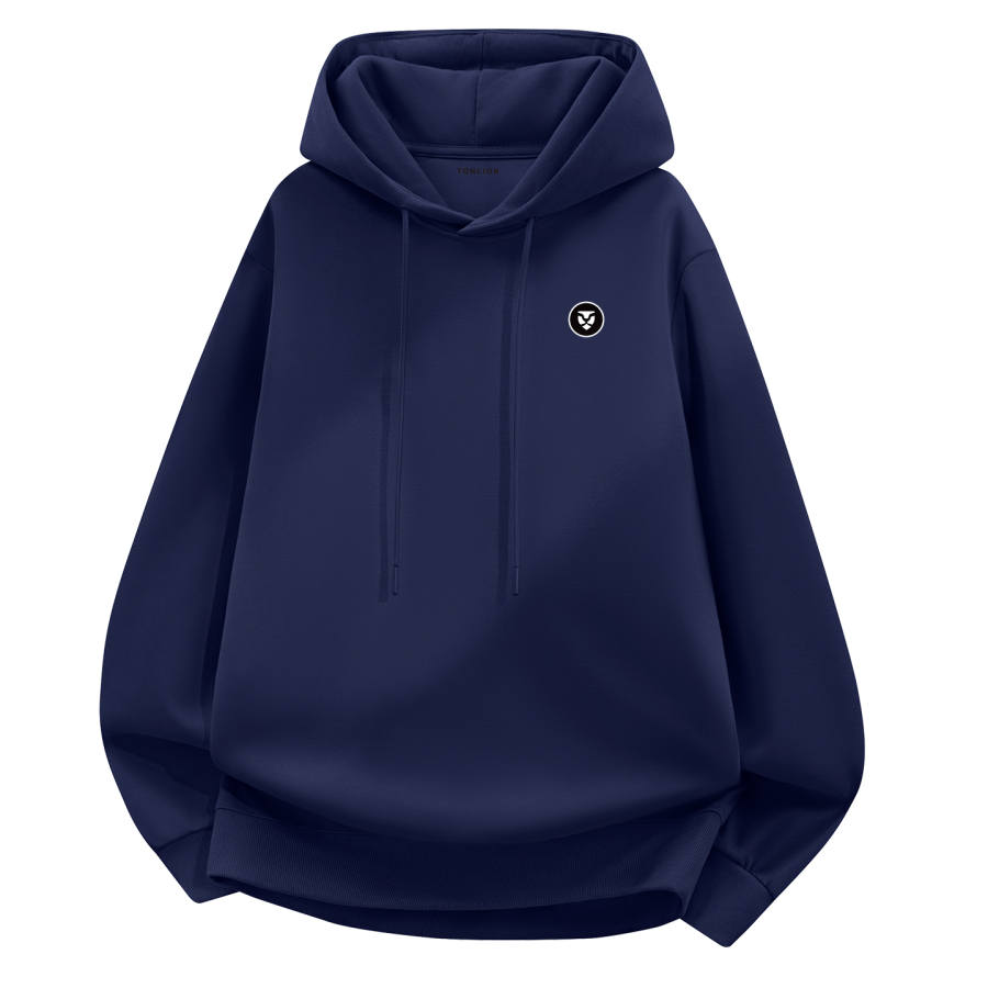 Tonlion Sweatshirts Unisex Hooded Moderate Regular