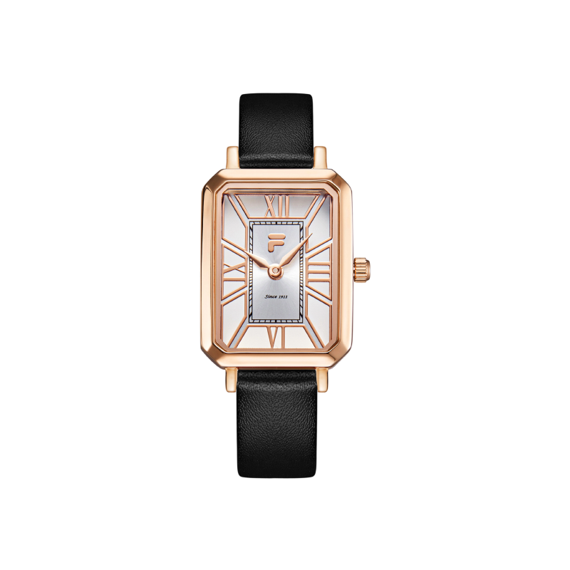 FILA Elegant Collection Elegant Goddess Wrist Watches Quartz Movement Leather Strap White Dial Women's Watch