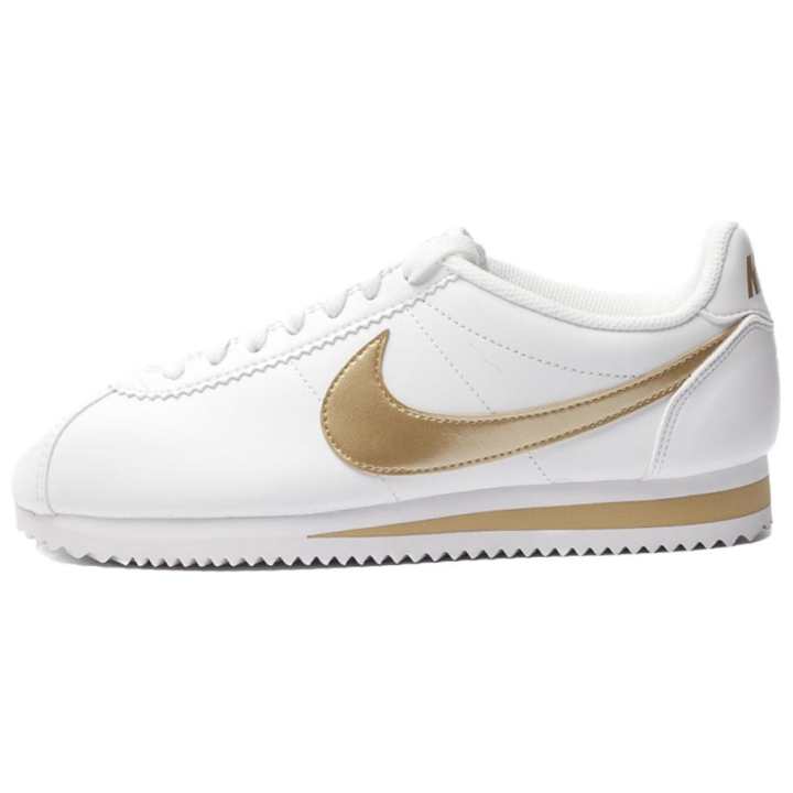 Nike Nike Classic Cortez Casual Shoes Women's White Gold
