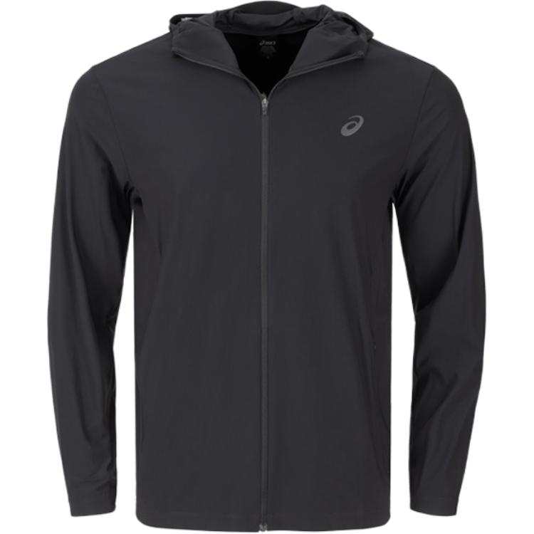 ASICS ASICS Jackets Men's Black Hooded Moderate Other