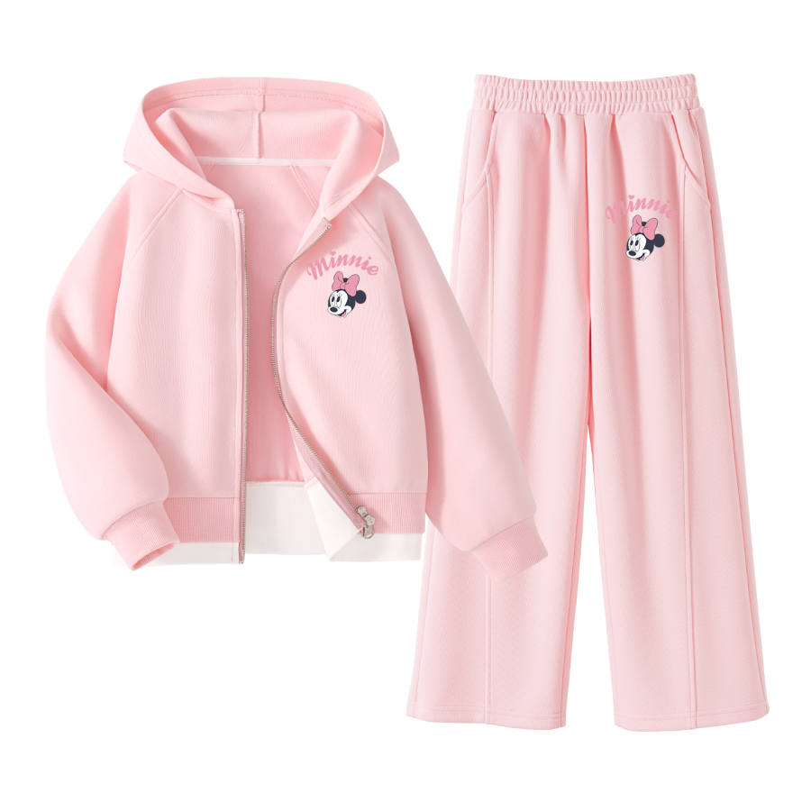 Disney Kids Casual Sportswear Hooded Moderate