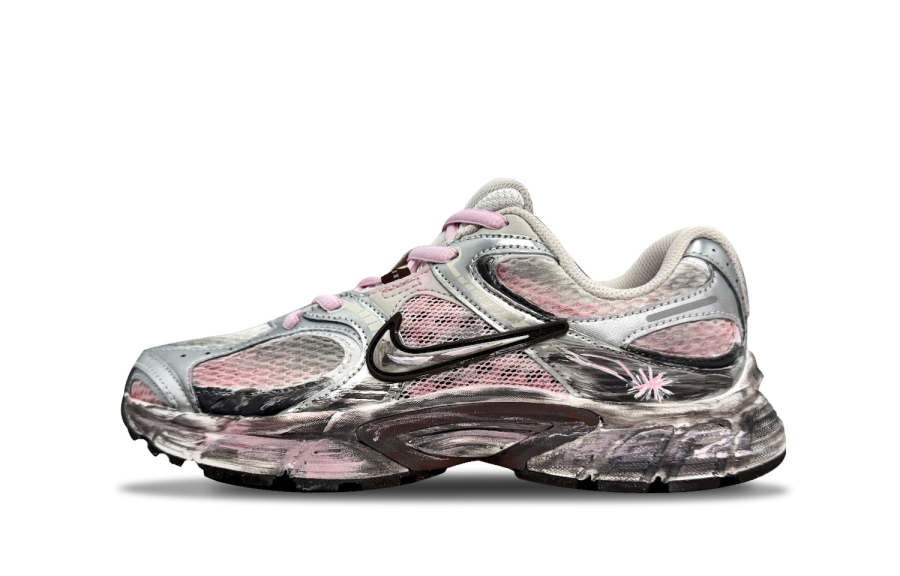 Nike Nike V5 RNR Low top Running Shoes Women's Gray Pink