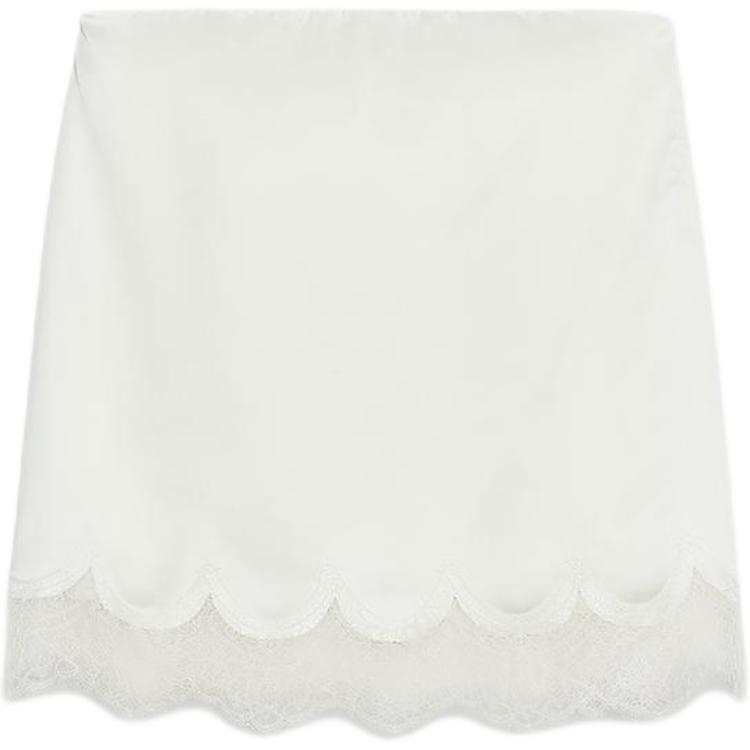 ZARA Strapless Tops Women's Frosted White Moderate Straight Fit