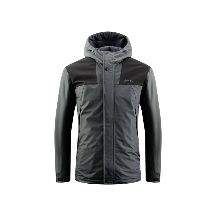 Jeep Trench Coats Unisex Hooded Moderate