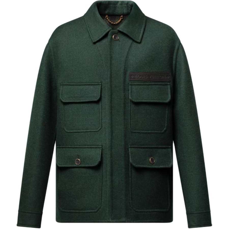 Louis Vuitton Double Face Cashmere Blend Workwear Jacket