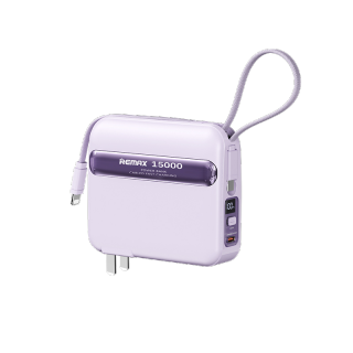 REMAX Portable Power Bank 15000mAh 18W20W22.5W PD Fast Charging, All in One Mobile Power Supply RPP 20