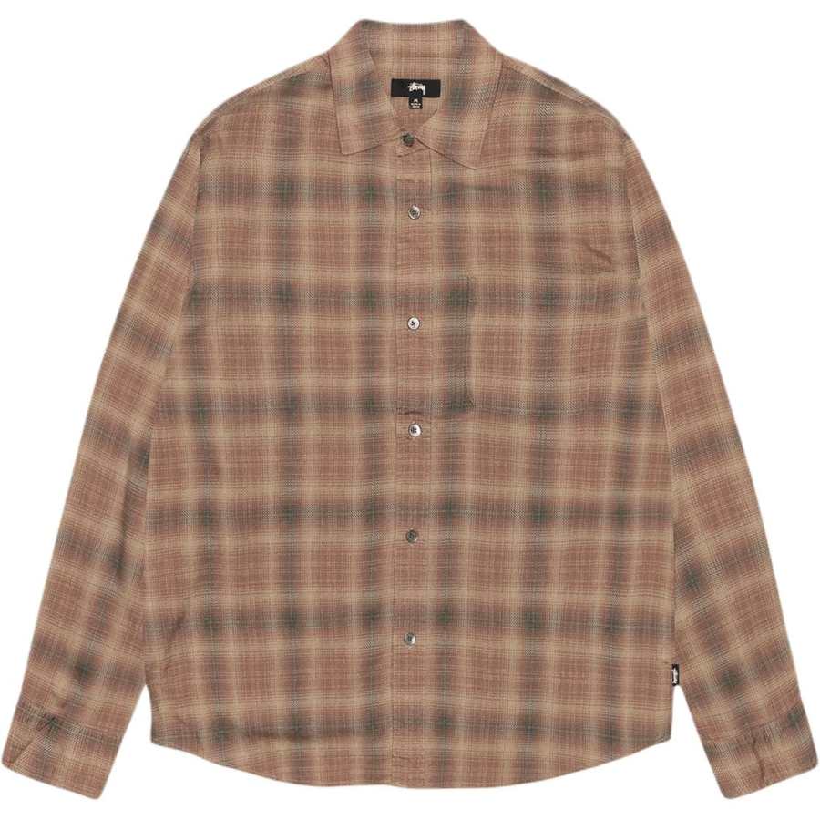 Stussy Plaid Button-Up Shirt