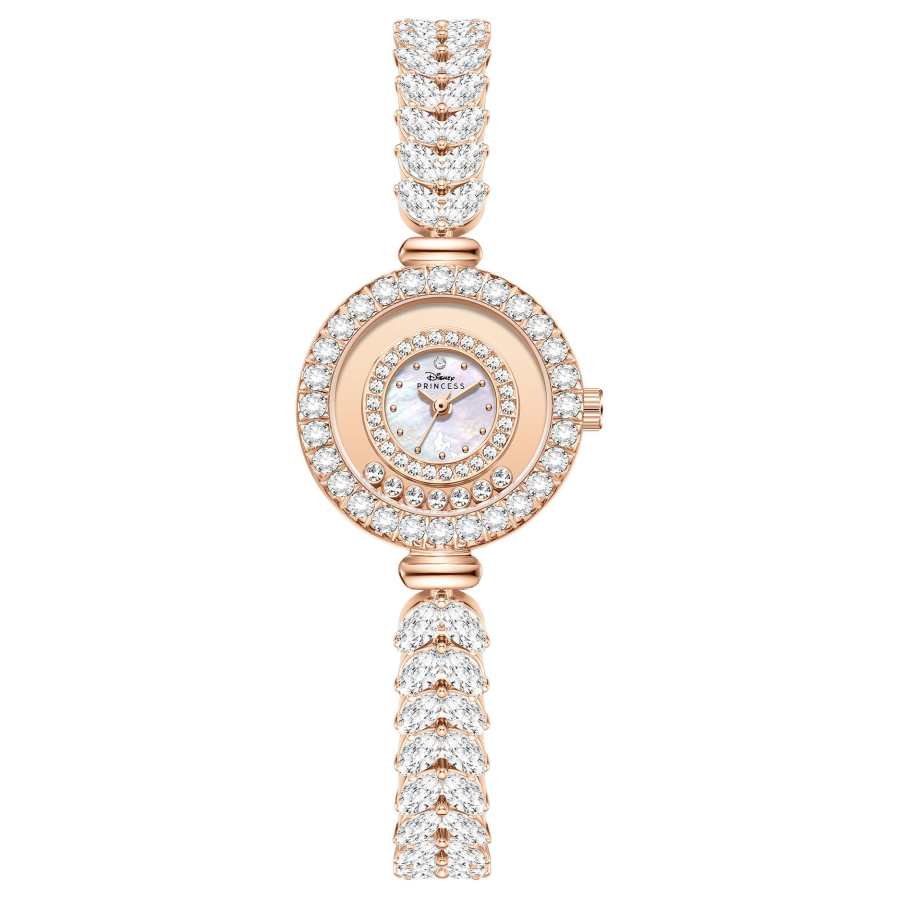 Disney Princess Mermaid Wrist Watch Quartz Movement Eco Friendly Copper Strap Watch Women's Watch