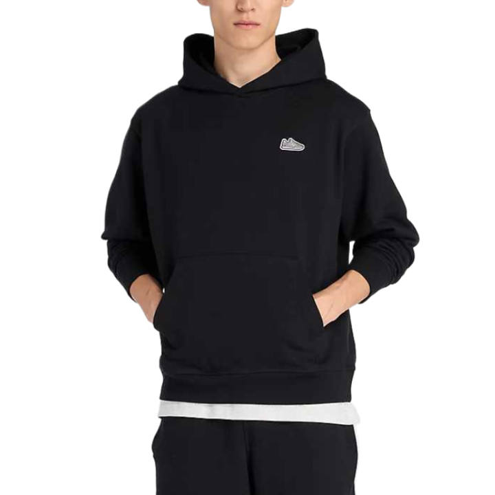 New Balance New Balance Sweatshirts Men's Black Hooded Moderate Regular