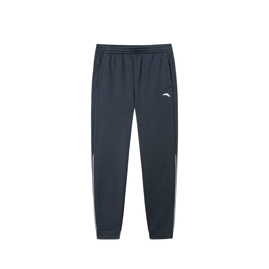 Anta Knitted Sweatpants Men's Men's Gray Clothing