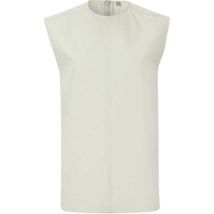TOTEME Tank Tops Women's White Crew Neck Moderate Other