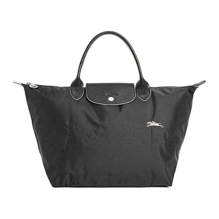 LONGCHAMP Le Pliage Fabric Travel Bag, Handbag, Dumpling Bag, Shoulder Bag Women's Black