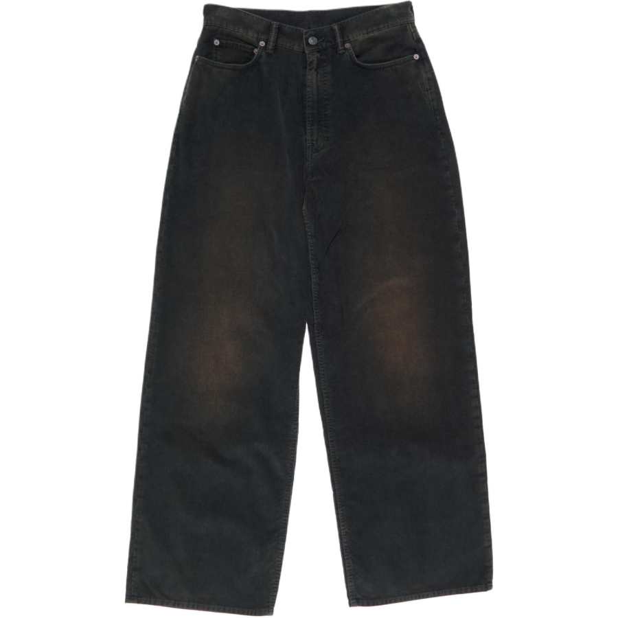 Acne Studios Acne Studios Logo Patch Wide Leg Jeans