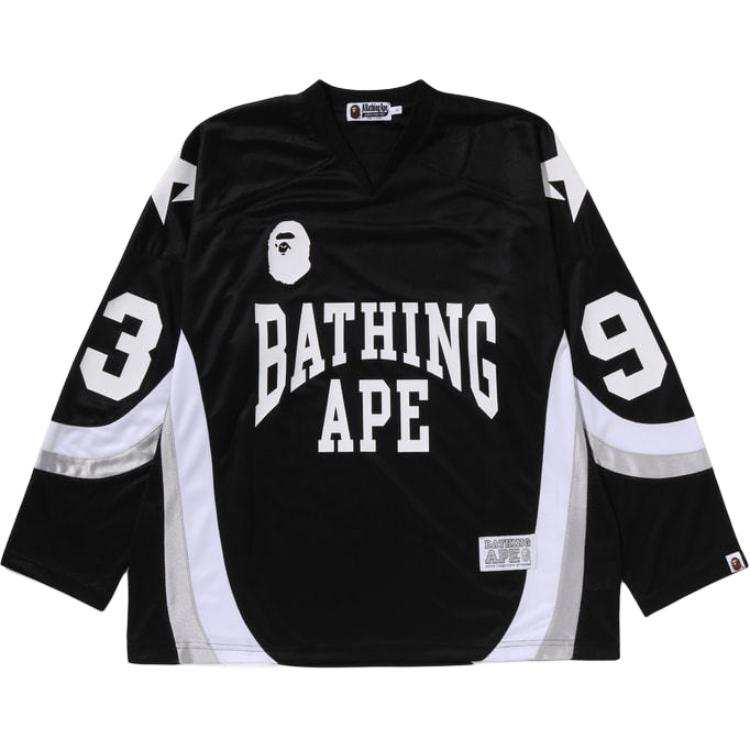 A BATHING APE A Bathing Ape hockey jersey