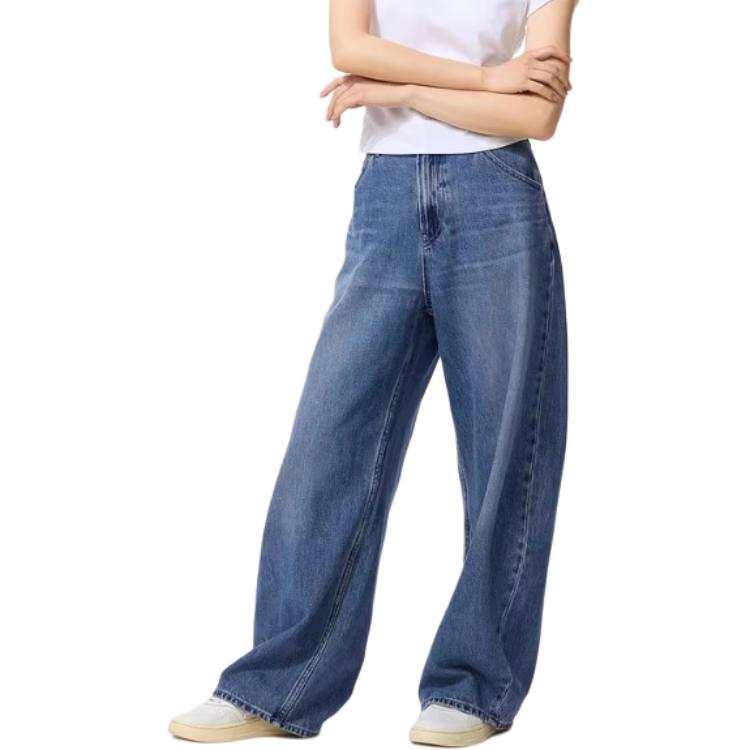 UNIQLO Jeans Women's Blue Moderate Straight Fit Pants