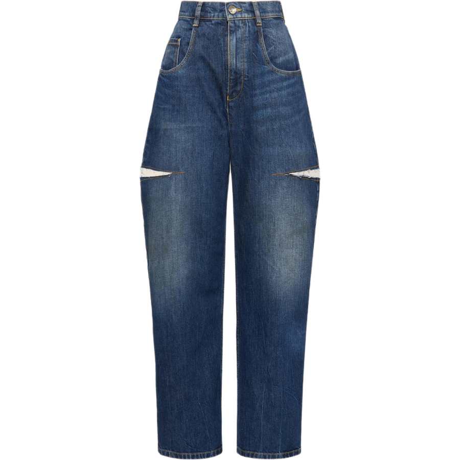 Maison Margiela Cut Out Jeans